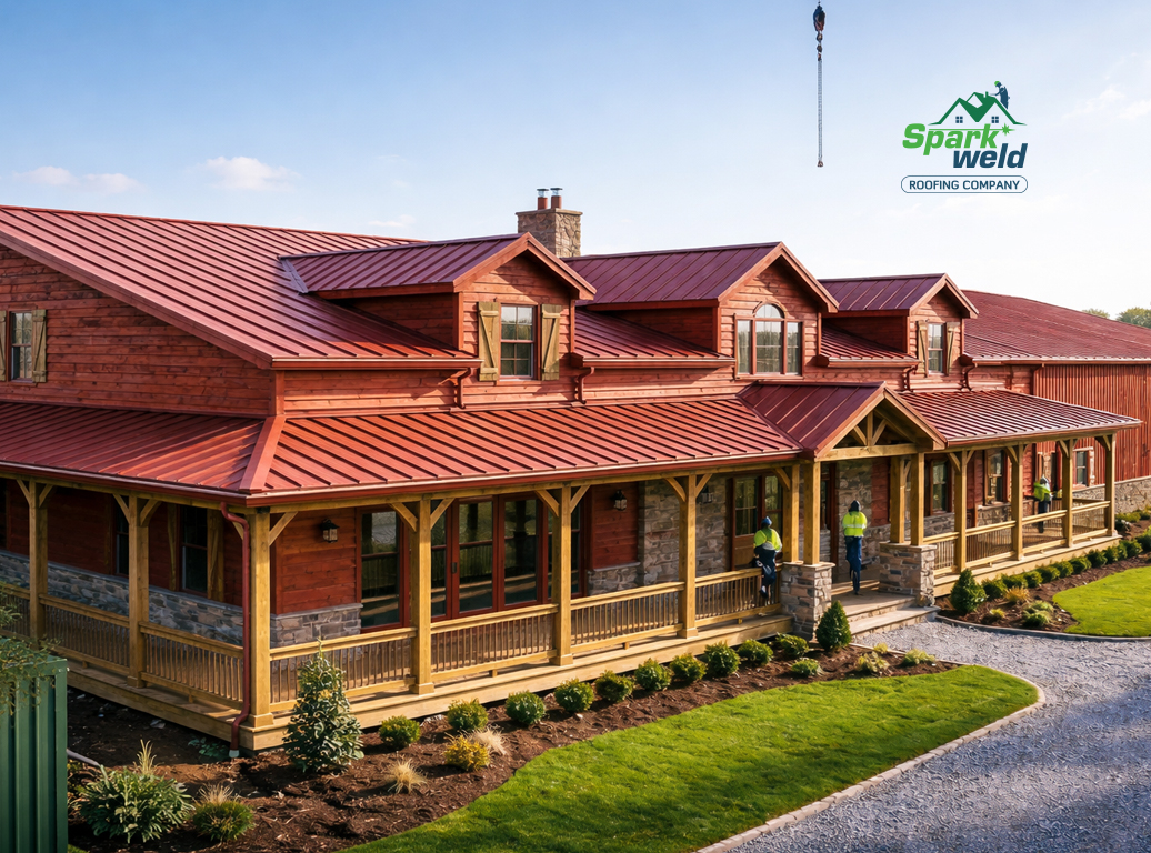 GI Roofing Company in Odisha - Spark Weld